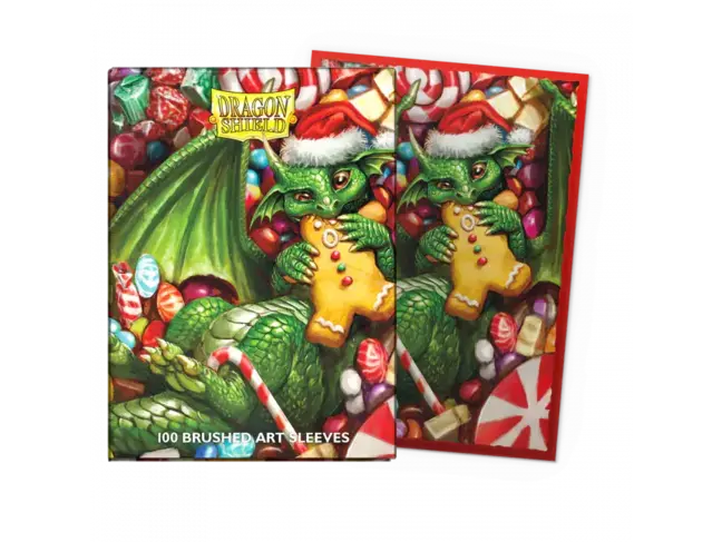 Dragon Shield Christmas 2024 Art Sleeves (100 Standard Size Sleeves)