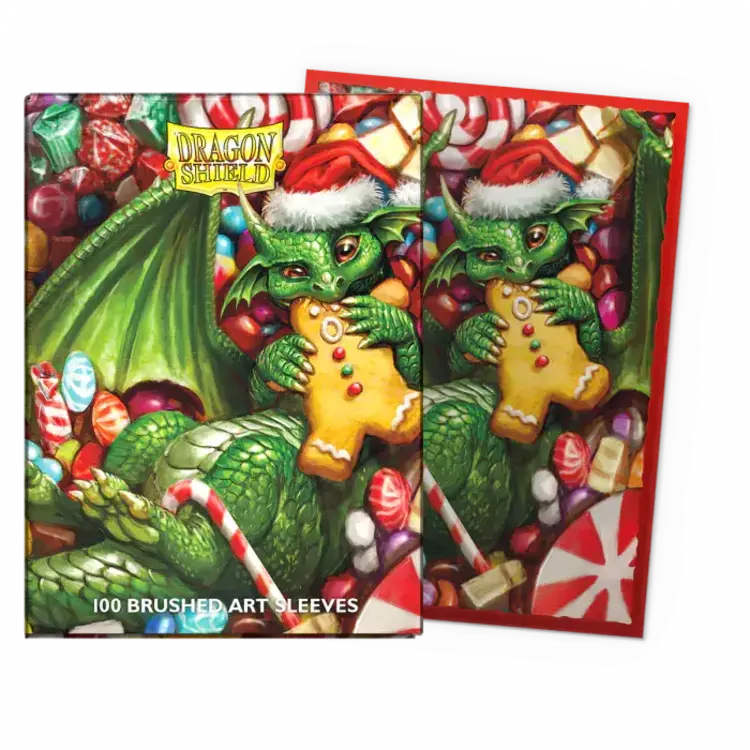 Dragon Shield Dragon Shield: Christmas 2024 Art Sleeves (100 Standard Size Sleeves)