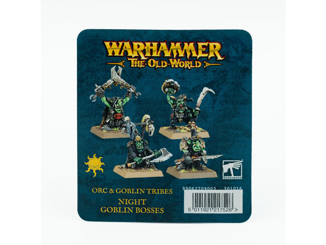 Games Workshop Warhammer Orc & Goblin Tribes: Night Goblin Bosses