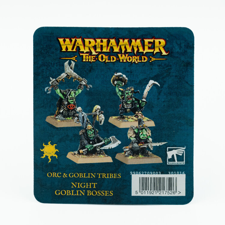 Games Workshop Warhammer Warhammer The Old World - Orc & Goblin Tribes: Night Goblin Bosses