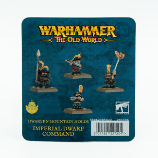 Games Workshop Dwarfen Mountain Holds: Imperial Dwarf Command