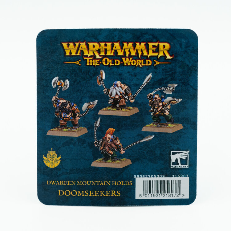 Games Workshop Warhammer Warhammer The Old World - Dwarfen Mountain Holds: Doomseekers (Damaz Drengi)