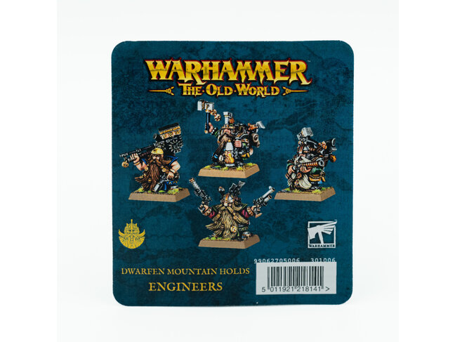 Games Workshop Warhammer Dwarfen Mountain Holds: Dwarf Engineers