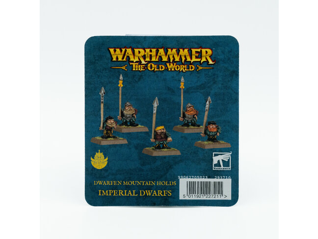 Games Workshop Warhammer Dwarfen Mountain Holds: Imperial Dwarfs