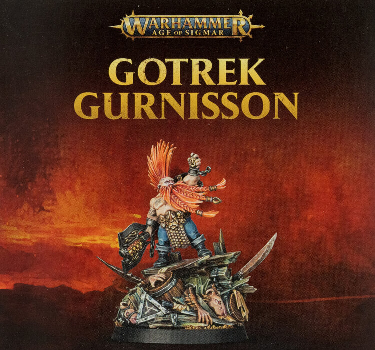 Games Workshop Warhammer Warhammer Age of Sigmar - Cities of Sigmar: Gotrek Gurnisson