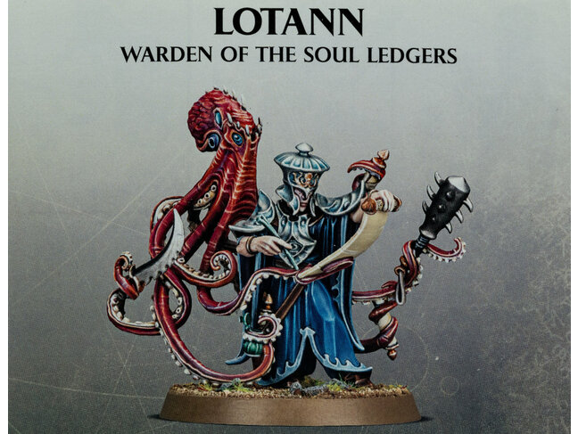 Games Workshop Warhammer Idoneth Deepkin: Lotann, Warden of the Soul Ledgers