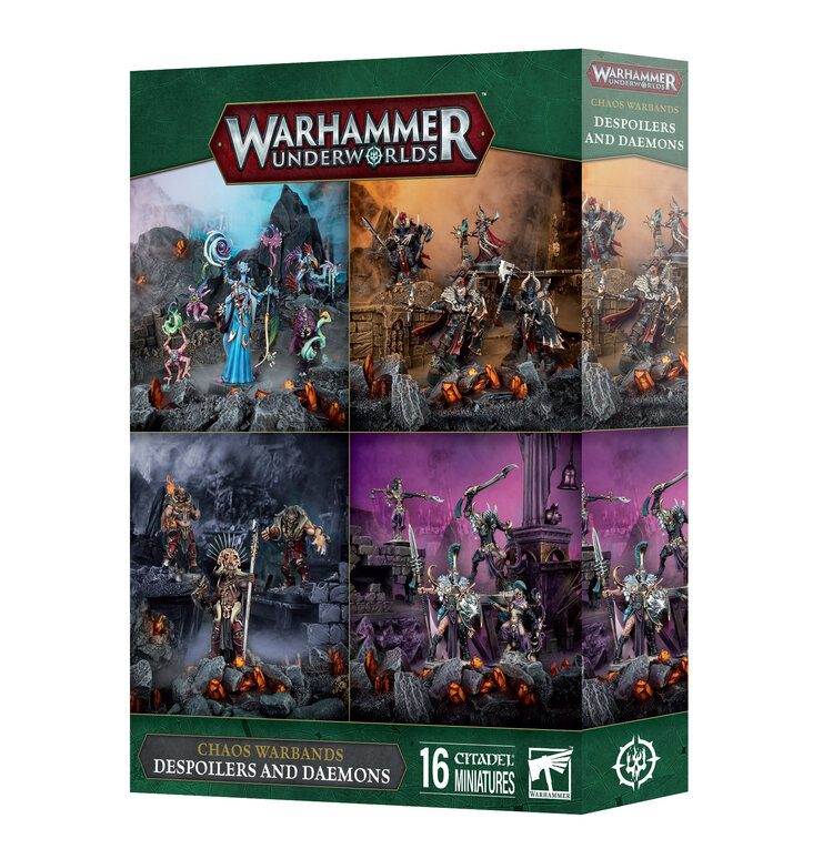 Games Workshop Warhammer Games Workshop - Warhammer Underworlds: Chaos Warbands - Despoilers and Daemons