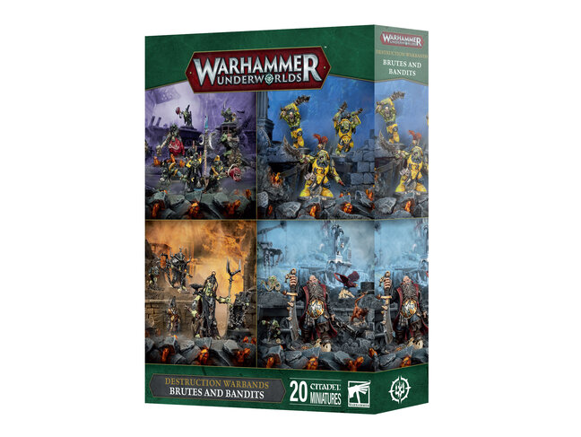 Games Workshop Warhammer Warhammer Underworlds: Destruction Warbands - Brutes and Bandits