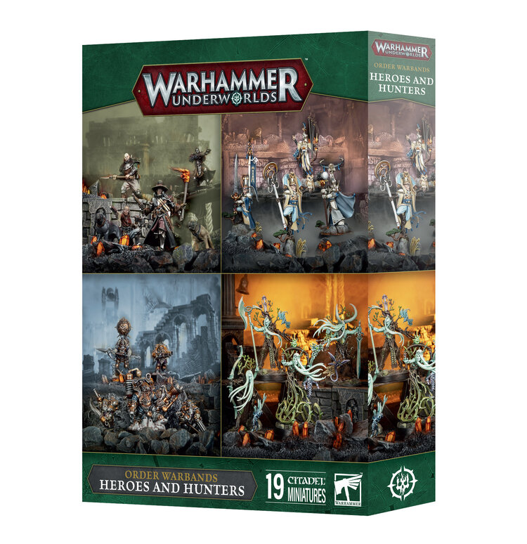 Games Workshop Warhammer Games Workshop - Warhammer Underworlds: Order Warbands - Heroes and Hunters
