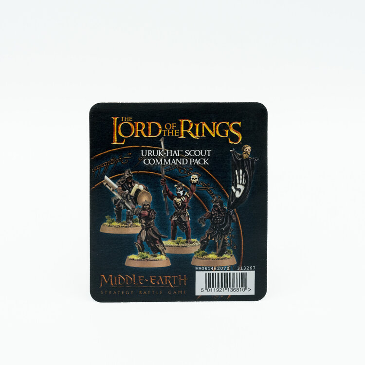 Games Workshop Warhammer Games Workshop - Middle-Earth: Uruk-Hai Scout Command Pack