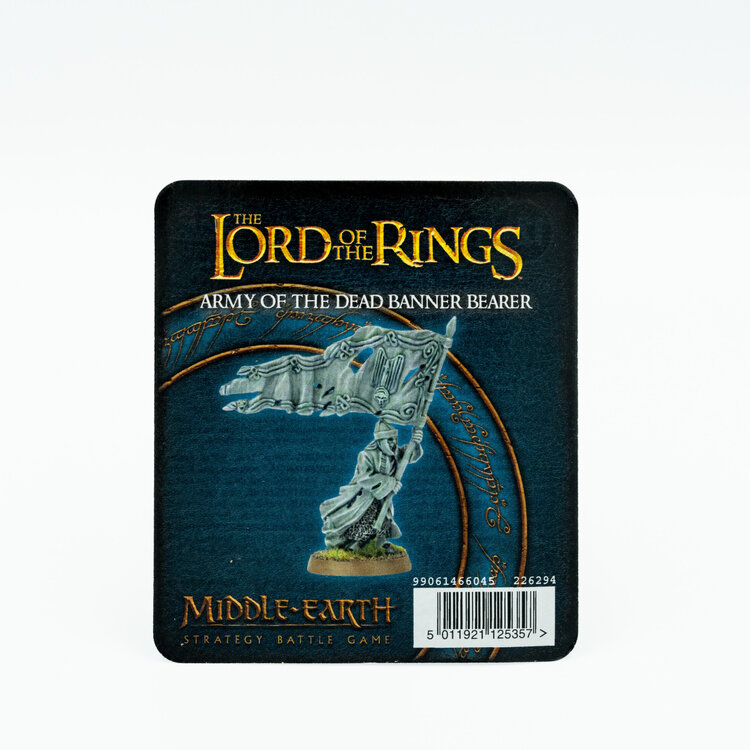 Games Workshop Warhammer Games Workshop - Middle-Earth: Army of the Dead Banner Bearer