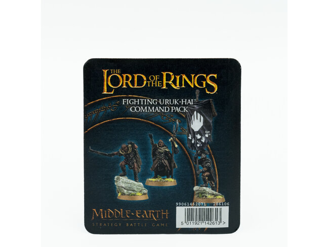 Games Workshop Warhammer Middle-Earth: Fighting Uruk-Hai Warrior Command Pack