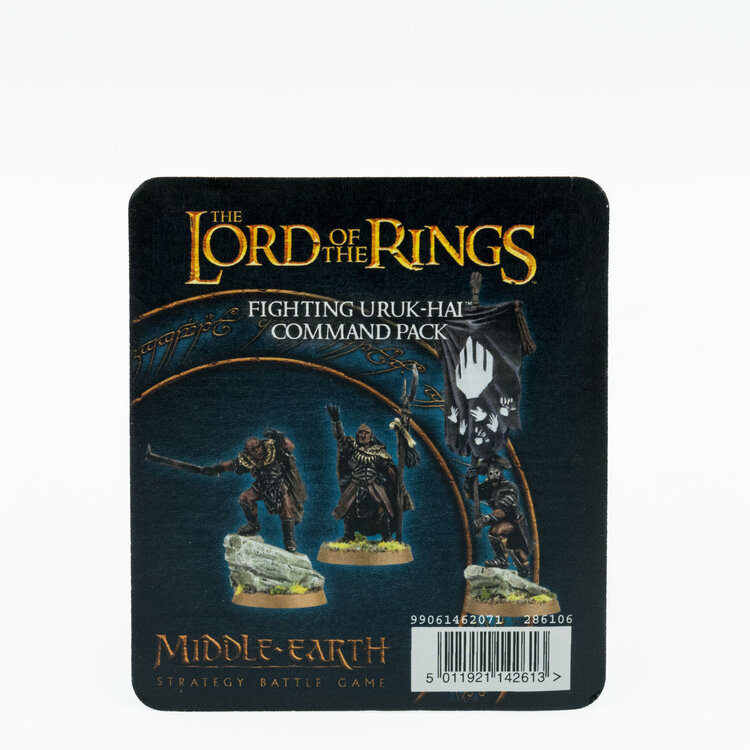 Games Workshop Warhammer Games Workshop - Middle-Earth: Fighting Uruk-Hai Warrior Command Pack