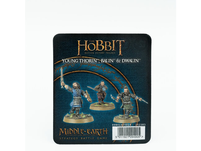 Games Workshop Warhammer Middle-Earth: Young Thorin, Balin & Dwalin