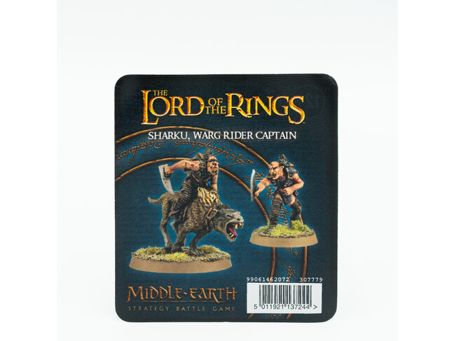 Games Workshop Warhammer Middle-Earth: Sharku, Warg Rider Captain