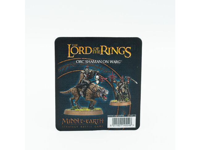 Games Workshop Warhammer Middle-Earth: Orc Shaman on Warg