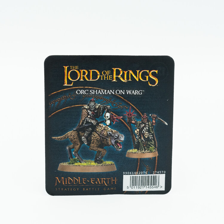 Games Workshop Warhammer Games Workshop - Middle-Earth: Orc Shaman on Warg