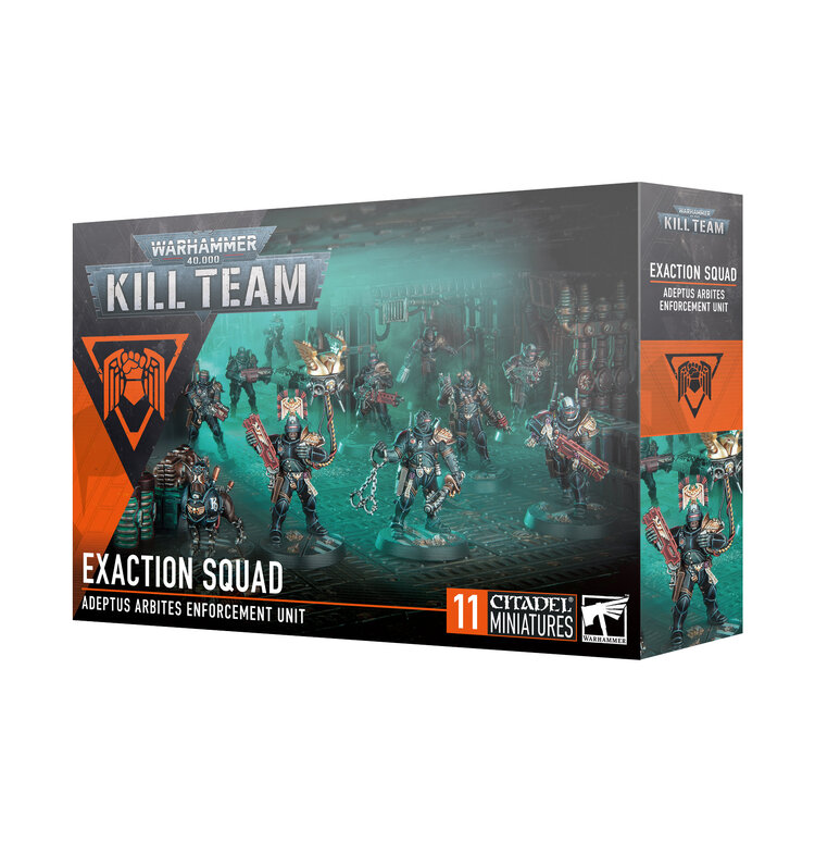 Games Workshop Warhammer Warhammer 40000 - Kill Team: Exaction Squad | Imperial Agents: Adeptus Arbites Enforcement Unit