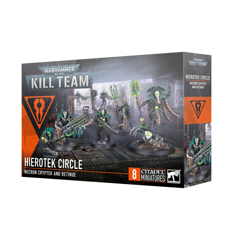 Games Workshop Warhammer Warhammer 40000 - Kill Team: Hierotek Circle | Necrons: Cryptek and Retinue