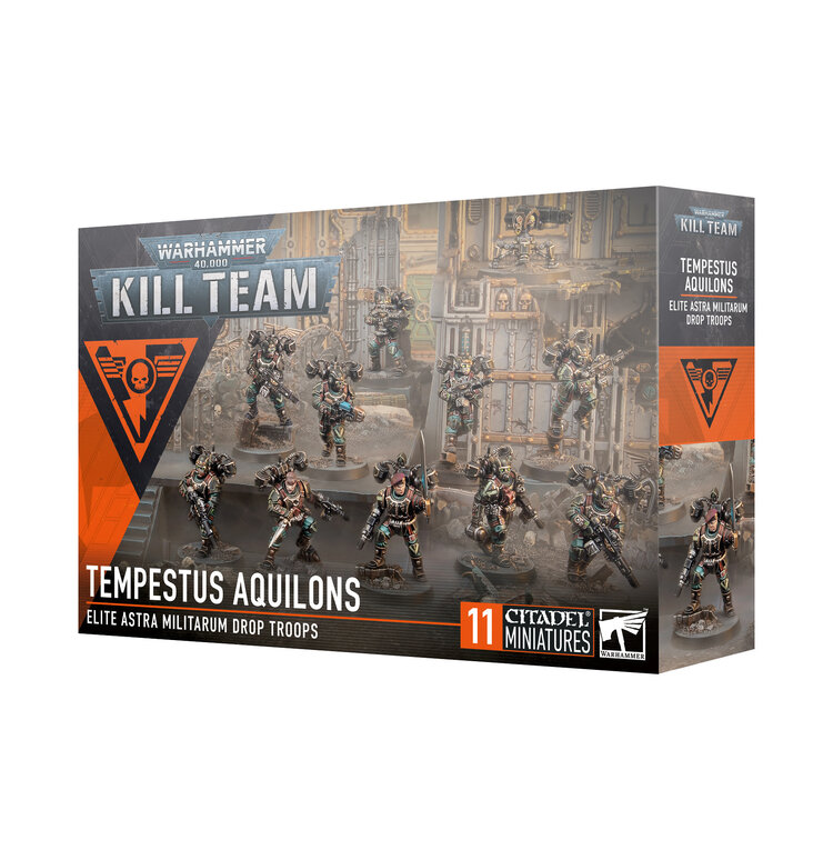 Games Workshop Warhammer Warhammer 40000 - Kill Team: Tempestus Aquilons | Astra Militarum: Elite Drop Troops