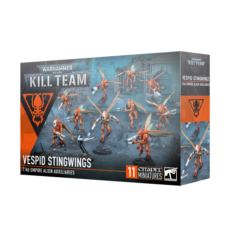 Games Workshop Warhammer Warhammer 40000 - Kill Team: Vespid Stingwings | T'au Empire: Alien Auxiliaries