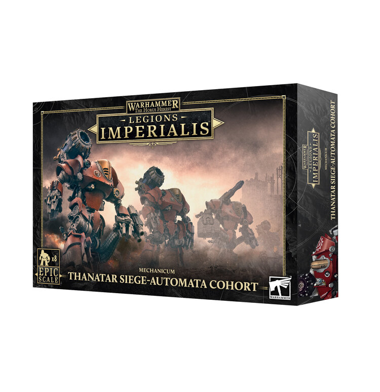 Games Workshop Warhammer Games Workshop - Legions Imperialis - Mechanicum: Thanatar Siege-Automata Cohort