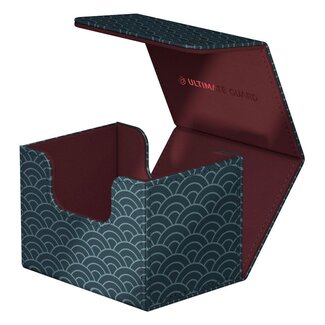 Ultimate Guard Sidewinder 100+ Seigaiha (Dark Blue/Dark Red)