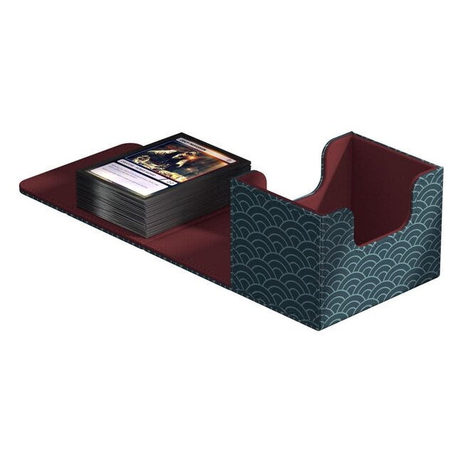 Ultimate Guard Ultimate Guard: Sidewinder 100+ Seigaiha (Dark Blue/Dark Red)