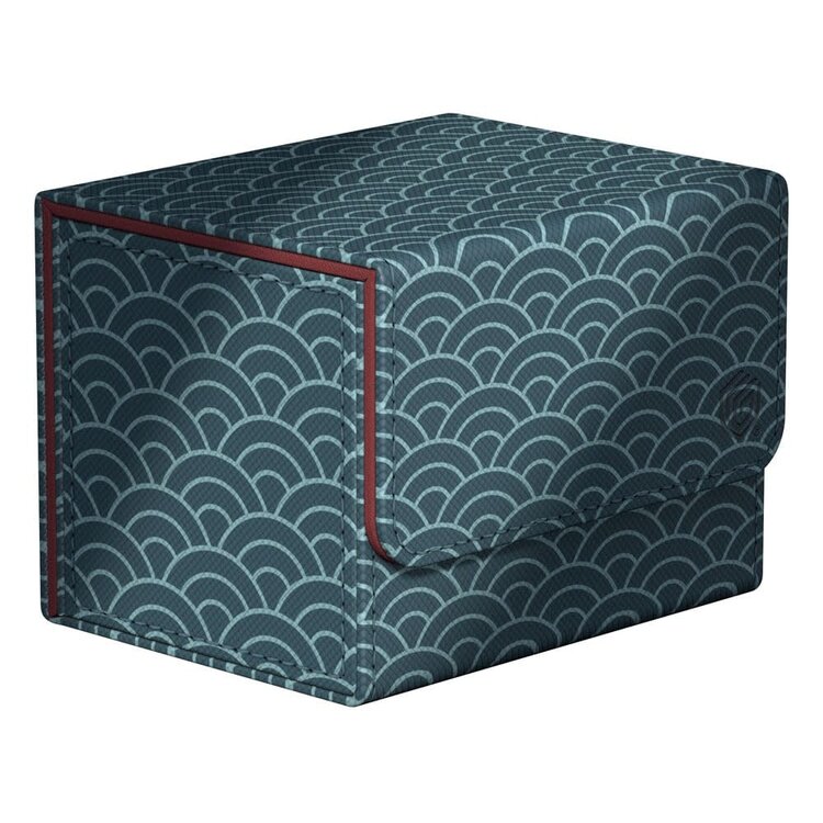 Ultimate Guard Ultimate Guard: Sidewinder 100+ Seigaiha (Dark Blue/Dark Red)