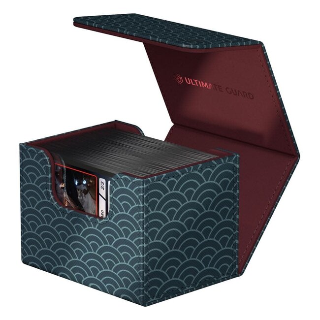 Ultimate Guard Ultimate Guard: Sidewinder 100+ Seigaiha (Dark Blue/Dark Red)