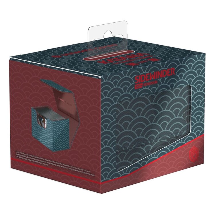 Ultimate Guard Ultimate Guard: Sidewinder 100+ Seigaiha (Dark Blue/Dark Red)