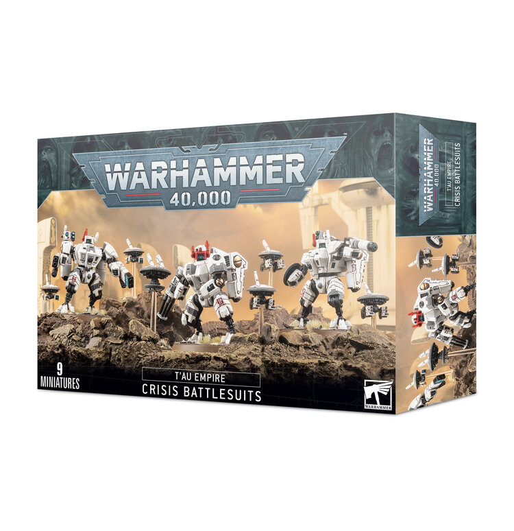 Games Workshop Warhammer Warhammer 40000 - T'au Empire: XV8 Crisis Battlesuits