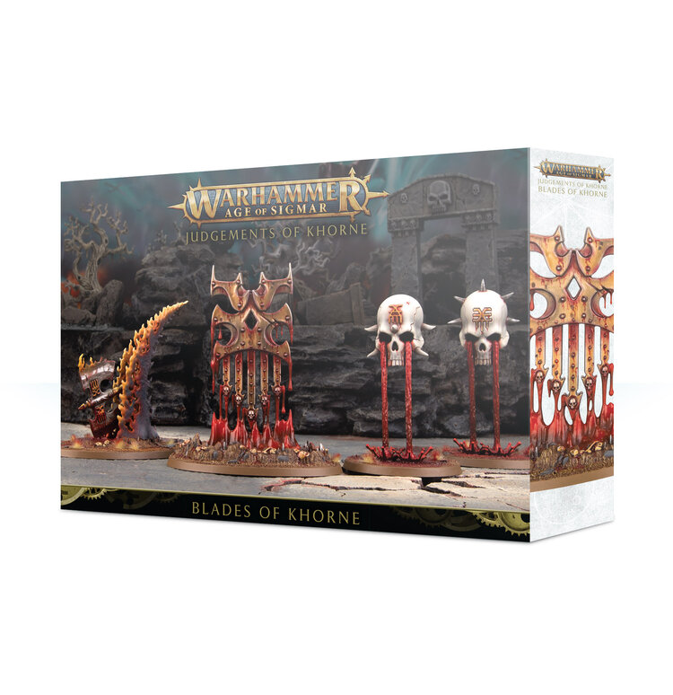 Games Workshop Warhammer Warhammer Age of Sigmar - Endless Spells: Blades of Khorne (Judgements)