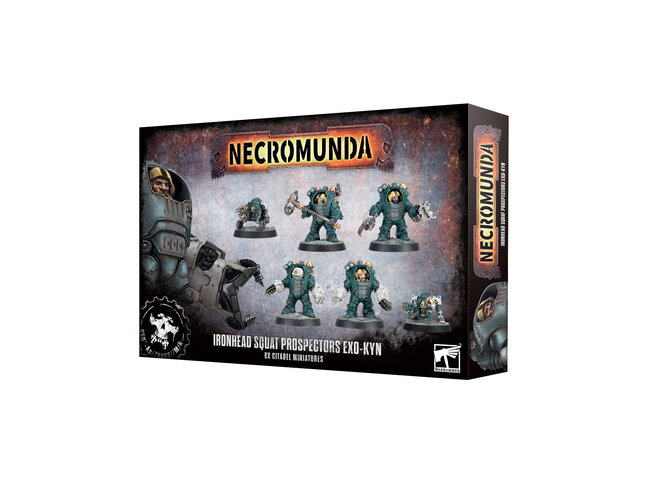 Games Workshop Warhammer Necromunda: Ironhead Squat Prospectors Exo-Kyn