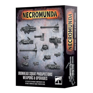Games Workshop Necromunda: Ironhead Squat Prospectors - Weapons & Upgrades