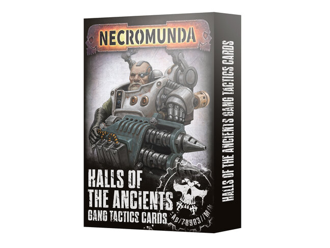 Games Workshop Warhammer Necromunda: Halls of the Ancients - Gang Tactic Cards (en)