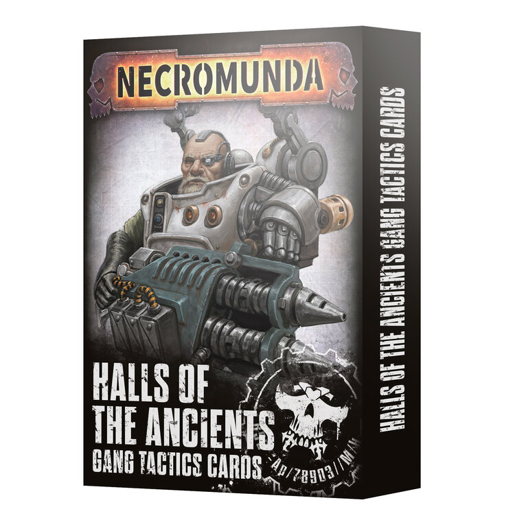 Games Workshop Warhammer Games Workshop - Warhammer - Necromunda: Halls of the Ancients - Gang Tactic Cards (en)