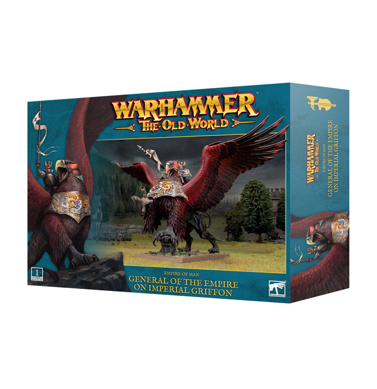 Games Workshop Warhammer Warhammer The Old World - Empire of Man: General of the Empire on Imperial Griffon