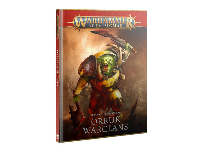 Games Workshop Warhammer Destruction Battletome: Orruk Warclans (de)