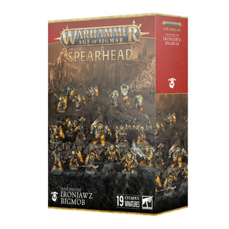 Games Workshop Spearhead: Orruk Warclans - Ironjawz Bigmob