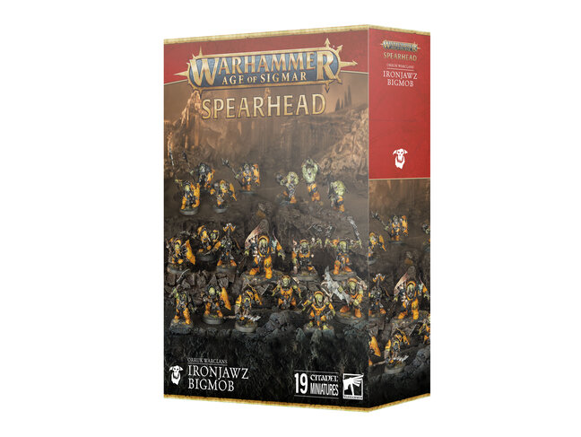 Games Workshop Warhammer Spearhead: Orruk Warclans - Ironjawz Bigmob