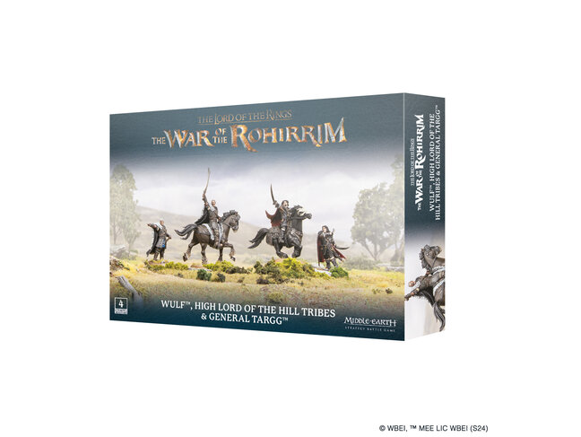 Games Workshop Warhammer Middle-Earth: Wulf, High Lord of the Hill Tribes & General Targg