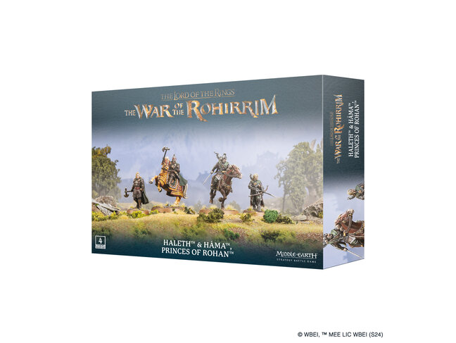 Games Workshop Warhammer Middle-Earth: Haleth & Háma, Princes of Rohan