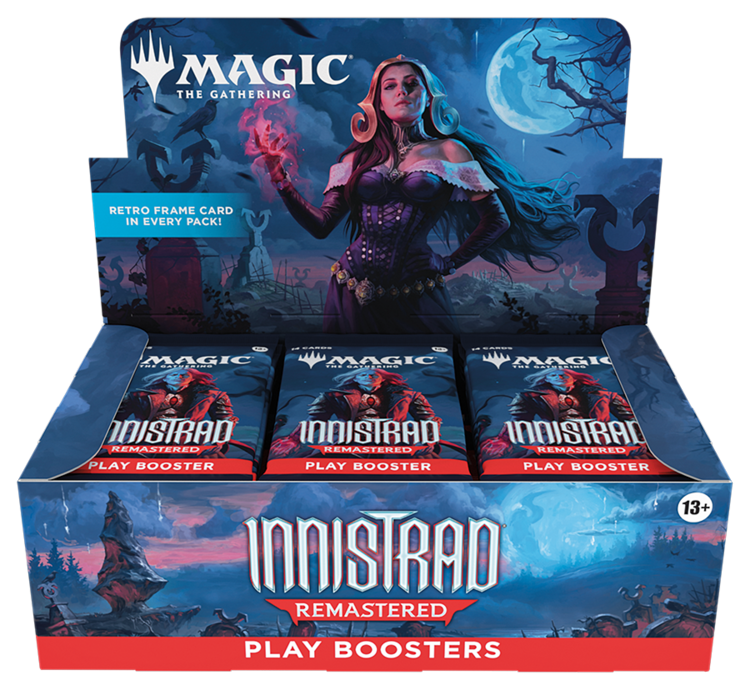 Magic: The Gathering Wizards of the Coast - Magic: The Gathering - Innistrad Remastered: Play Booster Display (en)