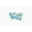 Würfelz Würfelz: Special Snowflake - 7 Die Sharp Edged Resin Set
