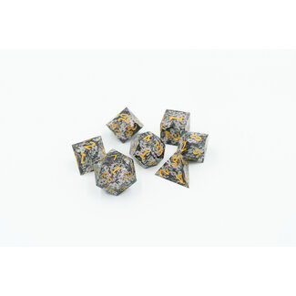Würfelz The Butterfly Effect - 7 Die Sharp Edged Resin Set