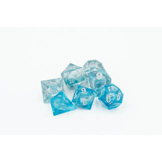 Würfelz Ocean Breeze Glitter - 7 Die Sharp Edged Resin Set