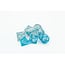 Würfelz Würfelz: Ocean Breeze Glitter - 7 Die Sharp Edged Resin Set