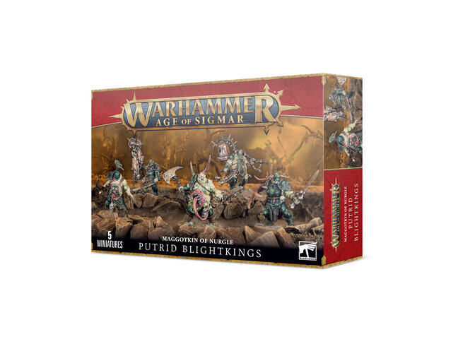Games Workshop Warhammer Maggotkin of Nurgle: Putrid Blightkings