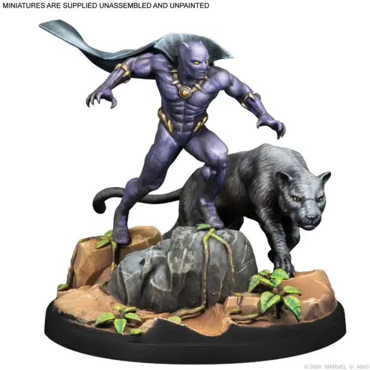 Atomic Mass Games Atomic Mass Games - Marvel Crisis Protocol: Black Panther, Chosen of Bast & Namor, The Sub-Mariner